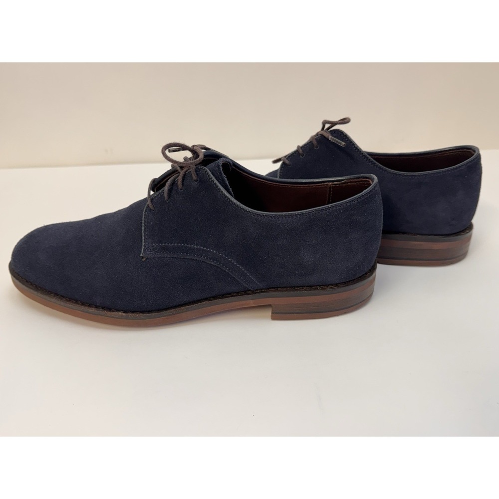 Allen Edmonds Port Washington Nomad Suede Lace Up Blue Dress Casual Shoes 9.5 D - Picture 5 of 13